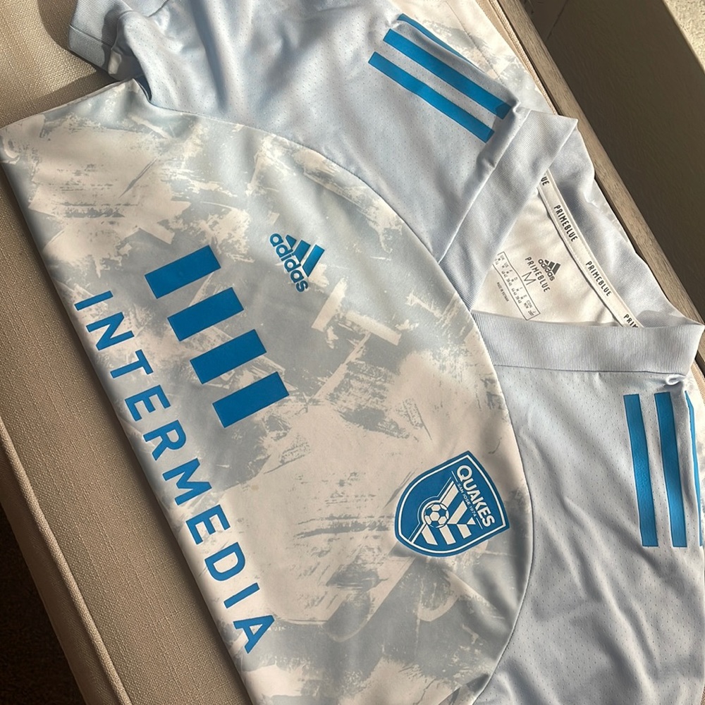 San Jose Earthquakes Primeblue Parlay Jersey